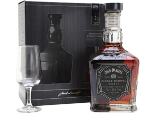 Jack Daniel's 700ml Single Barrel Select Whisky with Glass Gift Set