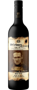 Mix Cabernet Sauvignons: 19 Crimes Uprising Red 2021