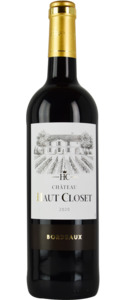 Château Haut Closet Bordeaux 2022