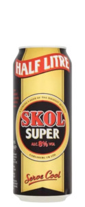 SHORT DATED Marstons Skol Super 500mls (4pack) BBD: 16/12/2025