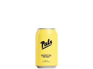 Pals: Pals Vodka, Pineapple, Lime and Soda (10x 330ml Cans)