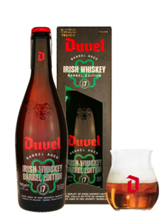 Duvel Barrel Aged Batch 7 Irish Whiskey Edition Beer in Gift Box 750ml