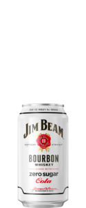 Somertons 1: Jim Beam White and Zero Cola (6x 330ml Cans)