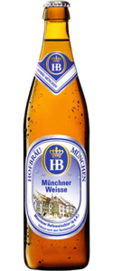 Wheat Beer: SHORT DATED Hofbrau Münchner Weisse (Wheat Beer) 500ml 20x Bottles BBD: 23/10/2025
