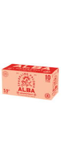 Somertons 1: Alba Sparkling Grapefruit Margarita 10x250mls Cans