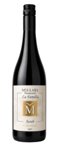 Millars Vineyard La Familia Syrah 2021