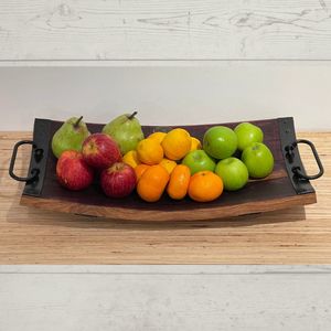 'Merlot' Wine Barrel Platter
