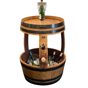 Barrel Leaner and Drinks Cooler