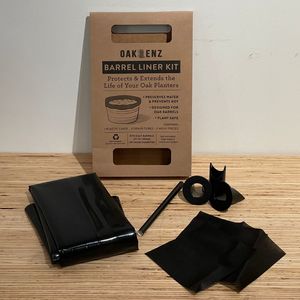 Half Wine Barrel Plastic Liner