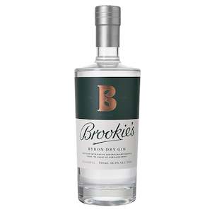 Gin: Brookie’s Byron Dry Gin 700ml