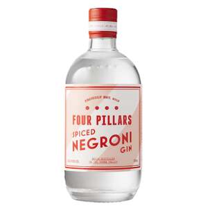 Gin: Four Pillars Spiced Negroni Gin 700ml