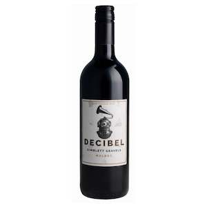 Decibel Gimblett Gravels Organic Malbec 2021