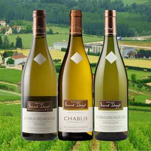 Mixed White Cases: Domaine Vincent Dampt Chablis Discovery 6-Pack
