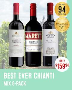 Mixed Red Cases: Best Ever Chianti 6-Pack
