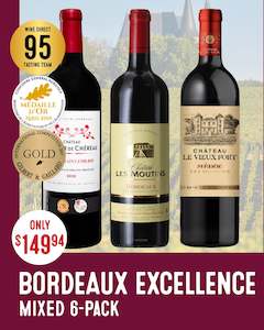 Bordeaux Red: Bordeaux Excellence Mixed 6-Pack