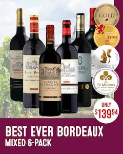 Bordeaux Red: Best Ever Bordeaux Mixed 6- Pack