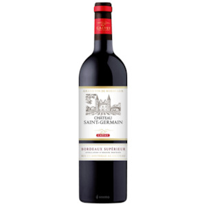 Bordeaux Red: Chateau Saint-Germain Bordeaux Superieur 2020