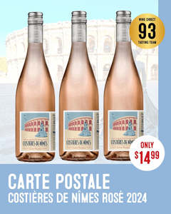Wine By Style: Carte Postale Costieres de Nimes Rose 2024