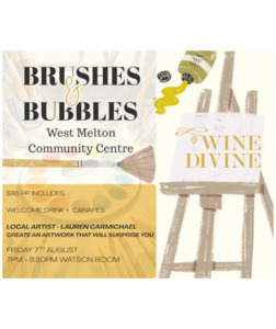 All Upcoming Events: Brushes & Bubbles West Melton Event