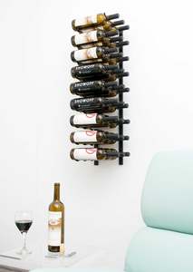 Wall Mounted Wine Racks: Maximum Storage Starter - 27 Bottles
