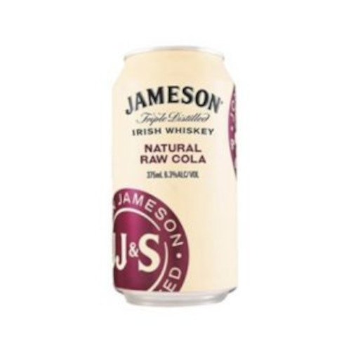 Winespot Target Road » Jameson and raw cola 4pk Cans 375ml