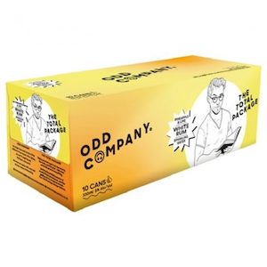 Winespot Target Road » Odd Company The total Package White Rum and Pineapple 10pk cans