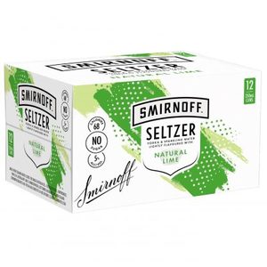Products: Winespot Target Road » Smirnoff Seltzer Natural Lime 5% 12pk 250ml cans