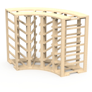 Corner Wine Cube