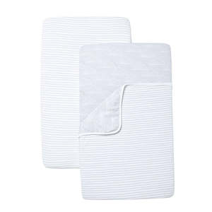 Shnuggle: Shnuggle Air Bedside Crib Bedding Set