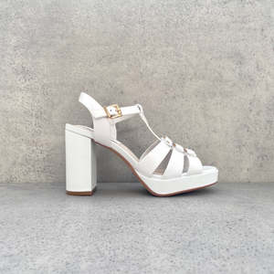 White: KW Blake Heel