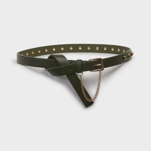 KW Romy Belt - Medium Khaki
