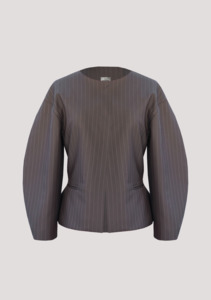 Jacket And Coats: Elsie Jacket in Pinstripe