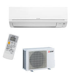 Mitsubishi Highwalls: Mitsubishi GS 25 High Wall Heat Pump