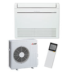 Mitsubishi Floor Console: Mitsubishi KW60 HYPERCORE 6.8kW Floor Console (includes installation)