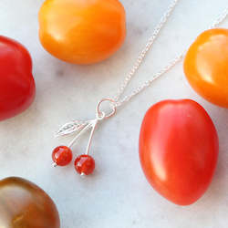 New Pieces: Cherry Necklace