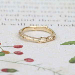 Twig Ring/ Gold