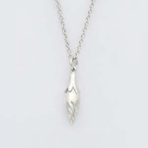 Spirituality Faith: Flower Bud Necklace