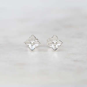 Flower Garden: Mini Hydrangea Earrings