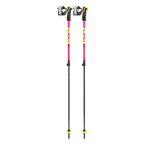 Ski Poles: 2025-2026 LEKI SPITFIRE VARIO 3D SKI POLES ADJUSTABLE UNISEX