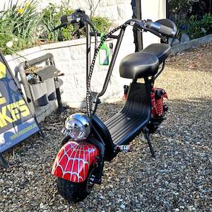 Electric Scooter Mini Jazz Spiderman NEW STOCK END MARCH