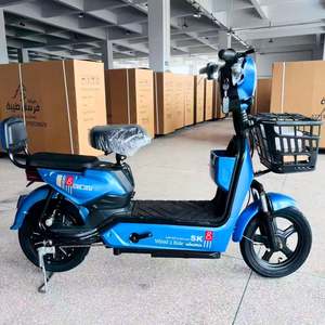 Electric Trike: M-4 BLUE Dual seat with Pedal option DUE HERE 7th MAY