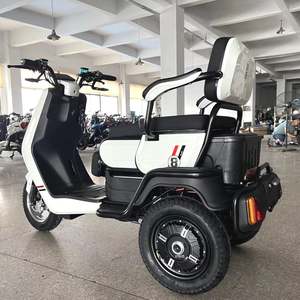 Electric Trike: E-Mobility  Trike M-2 WHITE 3 year warranty STOCK DUE 7th MAY