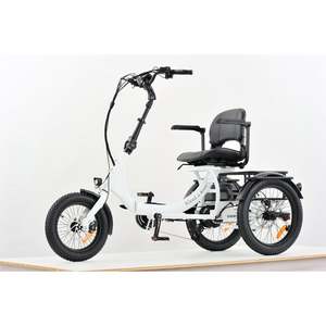 Electric Trike: T-5  White E-Trike DUE 7th MAY pre order now