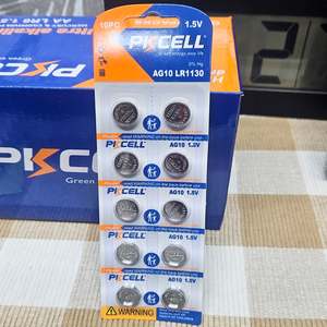 Batteries: LR1130 10pce hang sell PKCELL