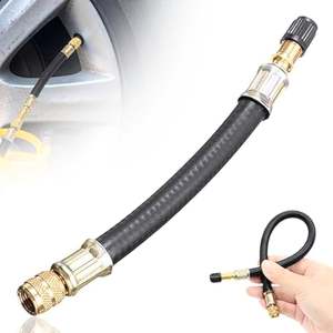 Tyres Bikes Scooters: Tyre Flexible Valve Extender 150mm  V3