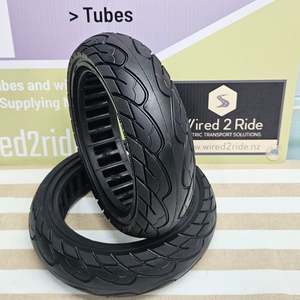 Tyres Bikes Scooters: Tyre 60/70-7 [10*2.5] Solid