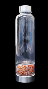 Carnelian Chip Water Bottle Wisdom is Yours