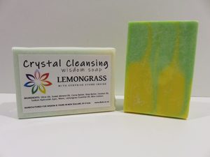 Lemon Grass Soap Crystal Infused Wisdom is Yours