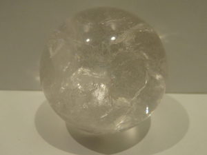 Clear Quartz Sphere Wisdom is Yours