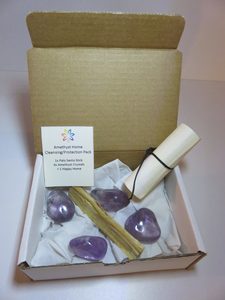 Amethyst Home Cleansing/Protection Pack Wisdom is Yours